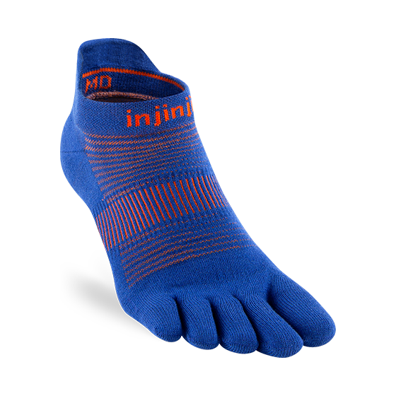 Injinji RUN Lightweight No-Show Running Socks Injinji