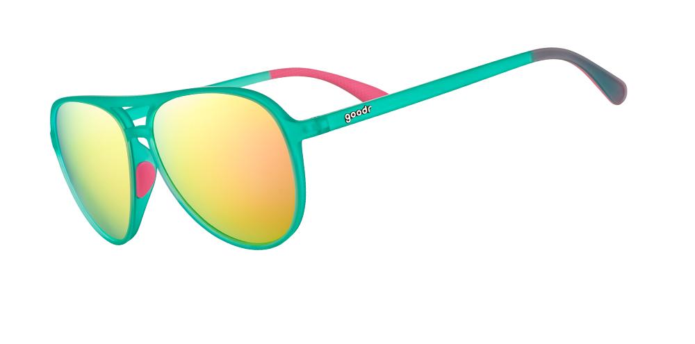 Goodr Mach G Active Sunglasses: Kitty Hawkers Ray Blockers