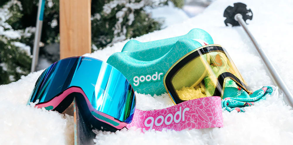 Goodr Snow G Snow Goggles - Bunny Slope Dropout