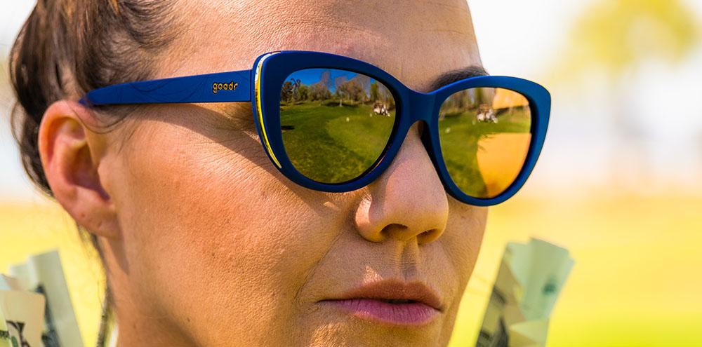 Goodr Runway Active Sunglasses - Mind the Wage Gap Wedge