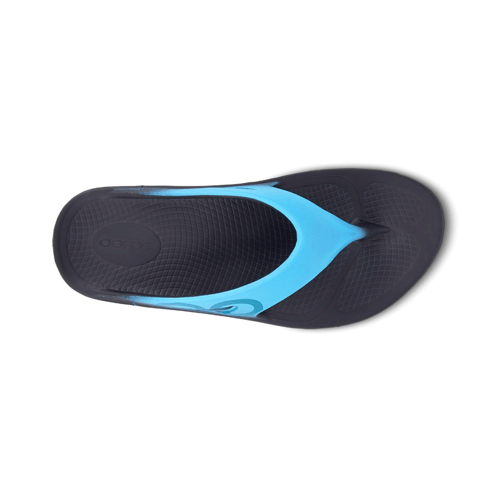 OOFOS Men's OOriginal Sport Thong - Aqua
