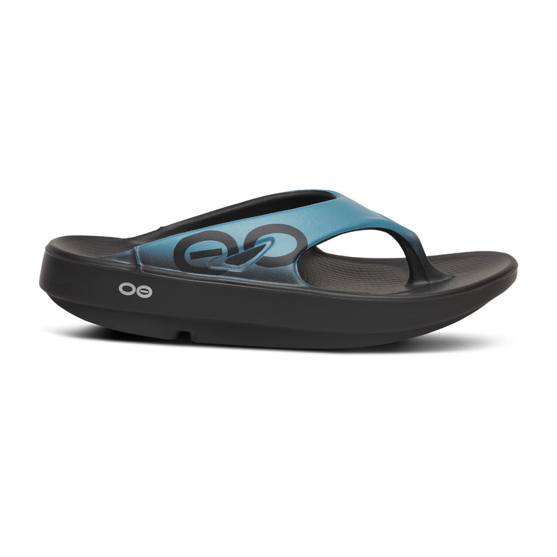OOFOS Women's OOriginal Sport Thong - Ocean Blue