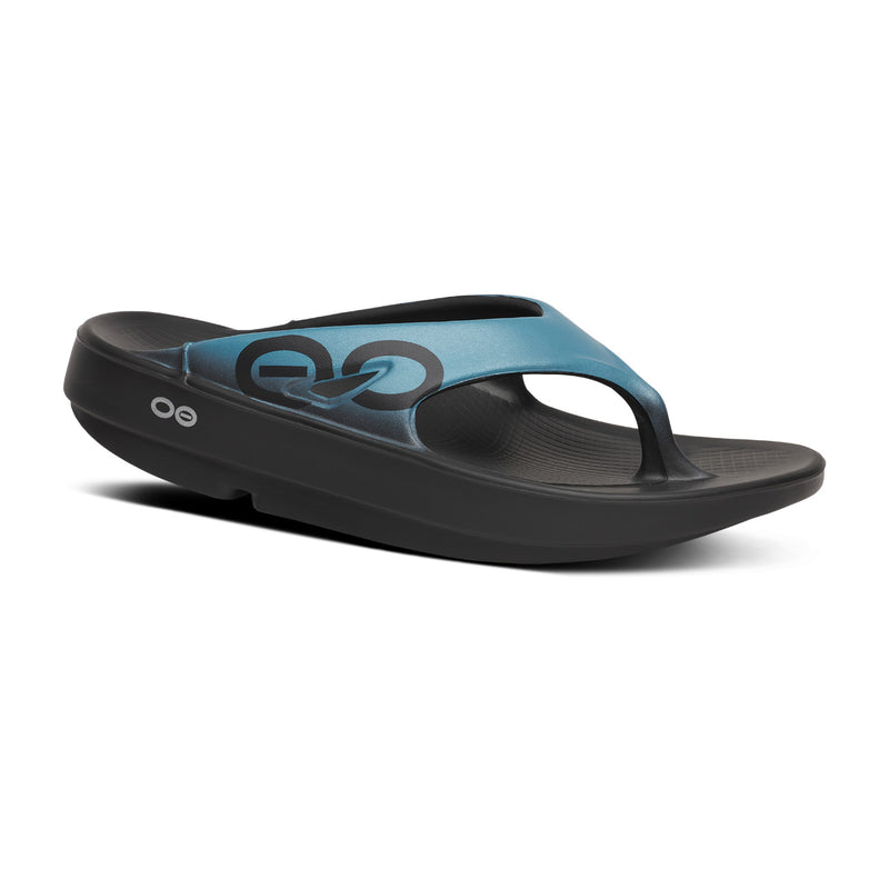OOFOS Women's OOriginal Sport Thong - Ocean Blue