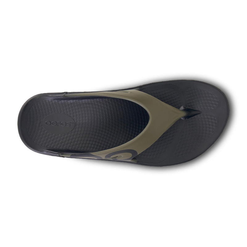 OOFOS Men's OOriginal Sport Thong - Tactical Green