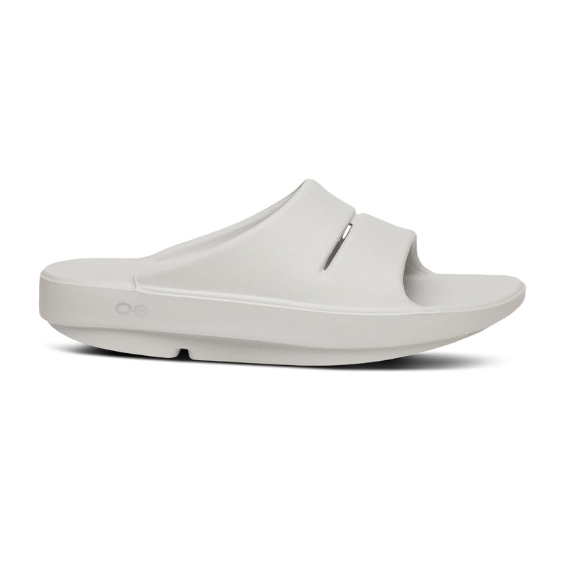 OOFOS Men's OOahh Slide - Moonstone