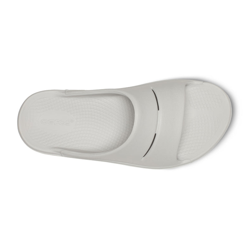 OOFOS Men's OOahh Slide - Moonstone