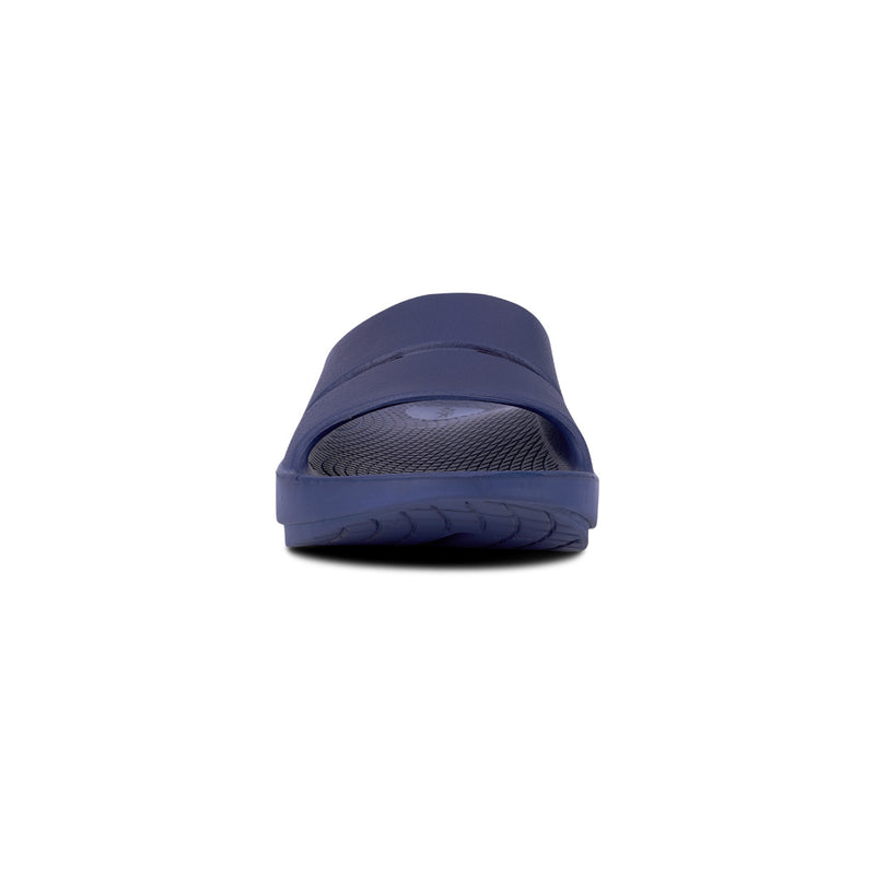 OOFOS Women's OOahh Slide - Navy