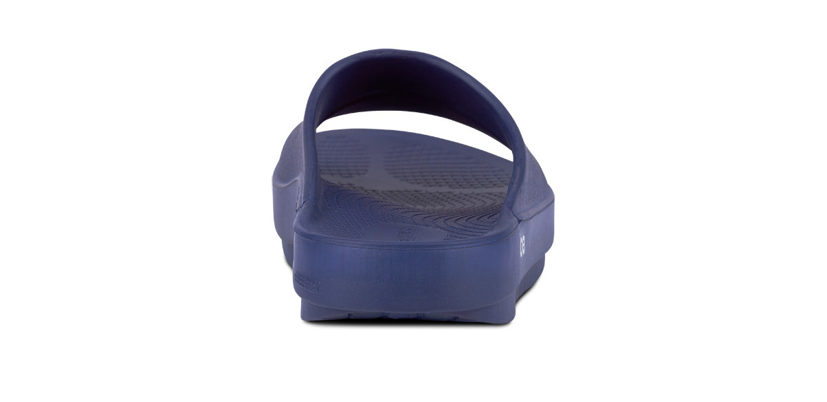 OOFOS Women&#39;s OOahh Slide - Navy