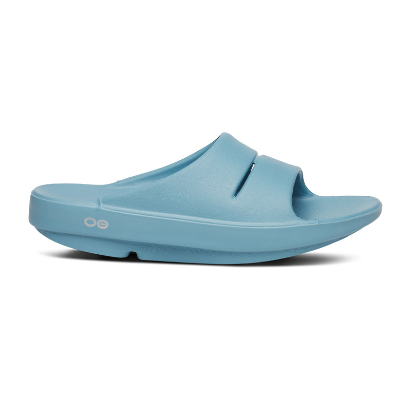 OOFOS Women's OOahh Slide - Ocean Blue