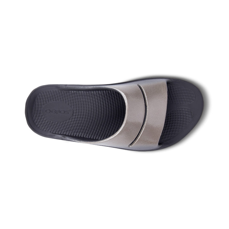 OOFOS Women's OOahh Luxe Slide - Latte