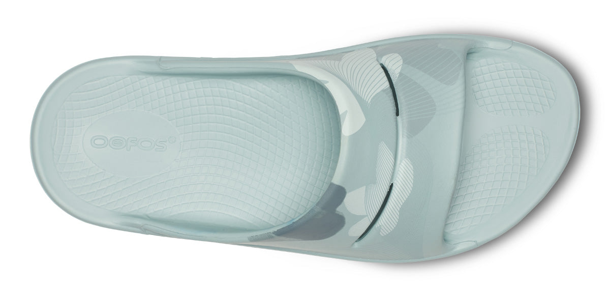 OOFOS Women&#39;s OOahh Slide - Mist Breeze