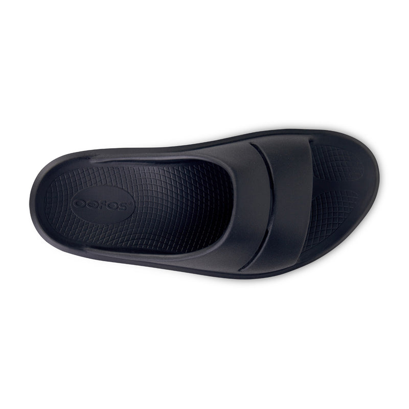 OOFOS Women's OOmega OOahh Slide - Black