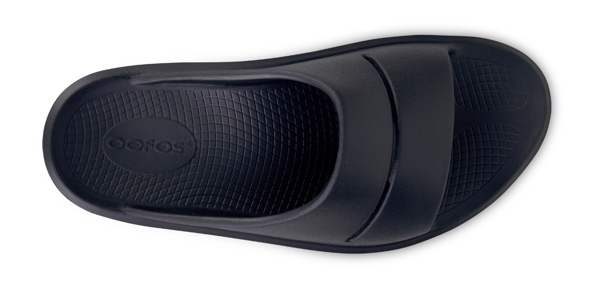 OOFOS Women&#39;s OOmega OOahh Slide - Black
