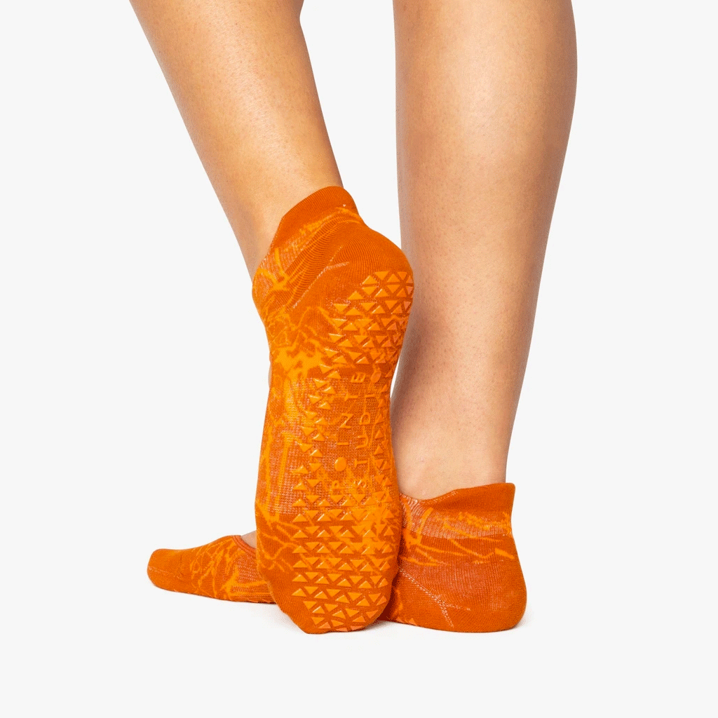 Pointe Studio Marble Strap Grip Sock