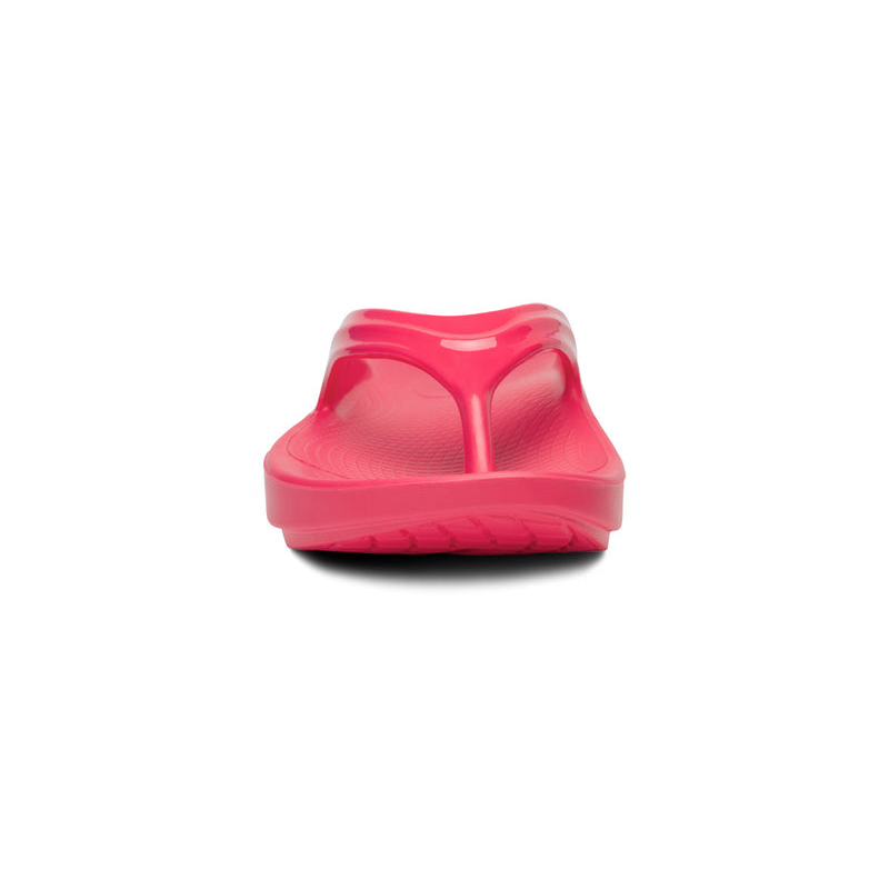 OOFOS Women's OOlala Thong - Neon Berry