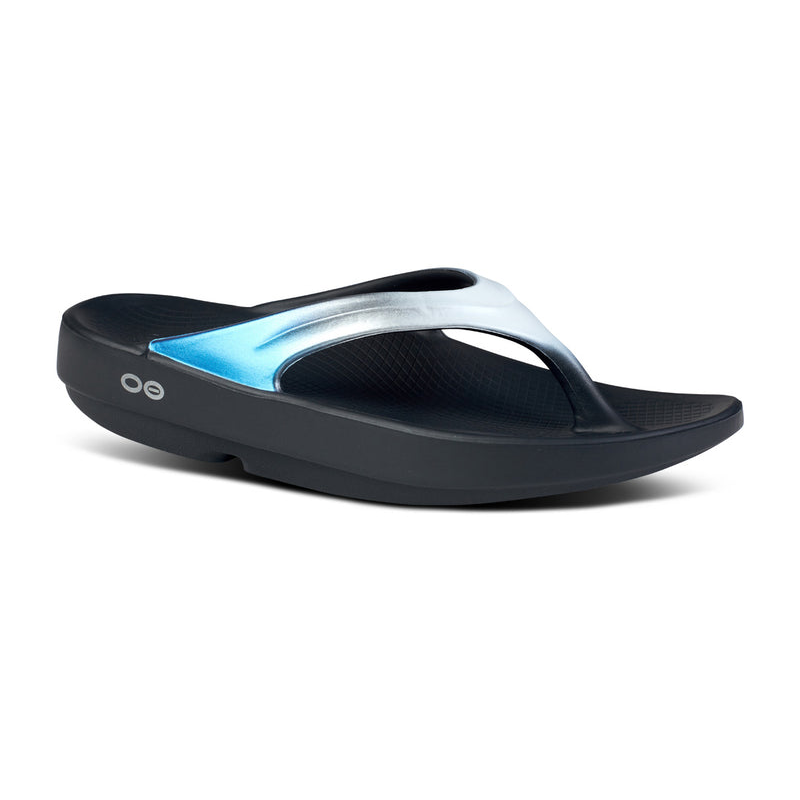 OOFOS Women's OOlala Luxe Thong - Frost