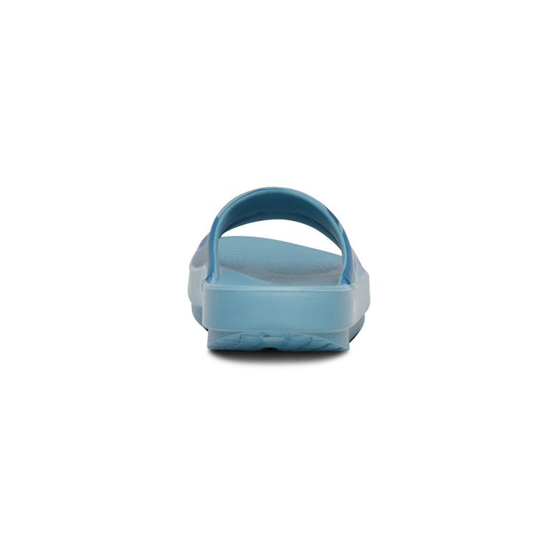 OOFOS Men's OOahh Sport Slide - Ocean Blue Wave