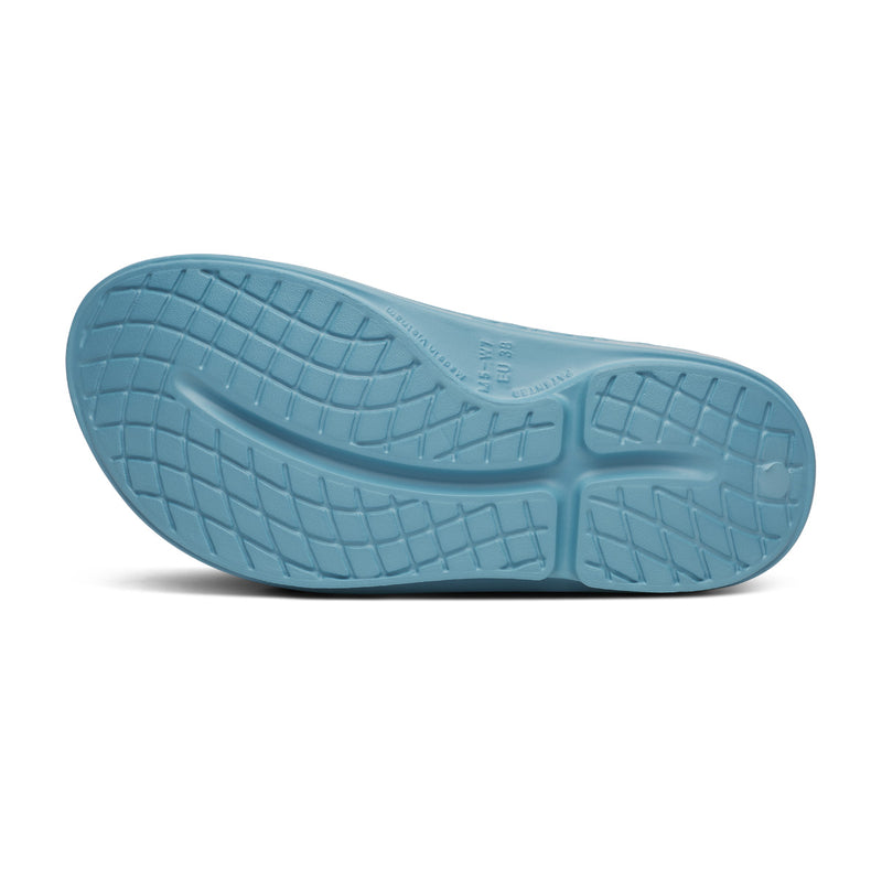 OOFOS Men's OOahh Sport Slide - Ocean Blue Wave