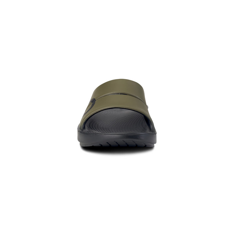 OOFOS Men's OOahh Sport Slide Sandal - Tactical Green
