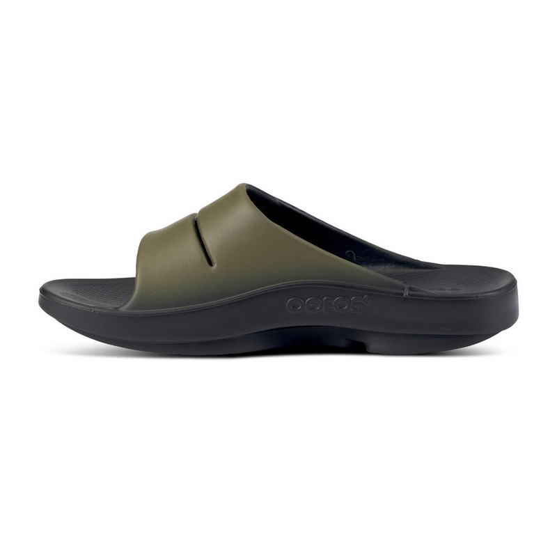 OOFOS Men's OOahh Sport Slide Sandal - Tactical Green