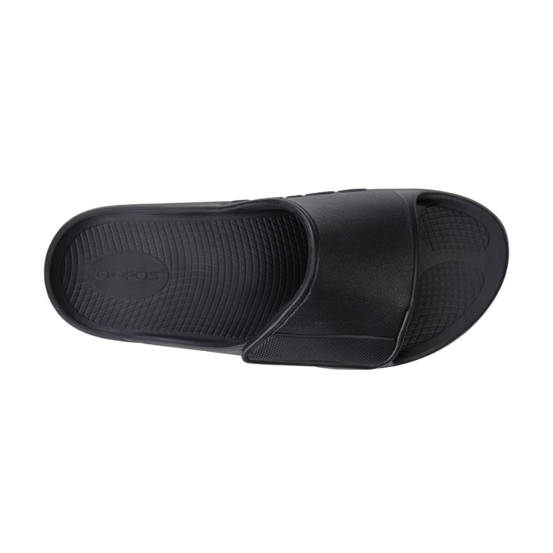 OOFOS Women's OOahh Sport Flex Slide - Black Matte