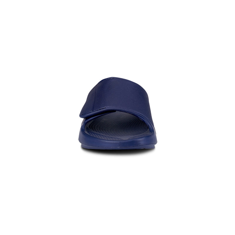 OOFOS Men's OOahh Sport Flex Slide - Navy