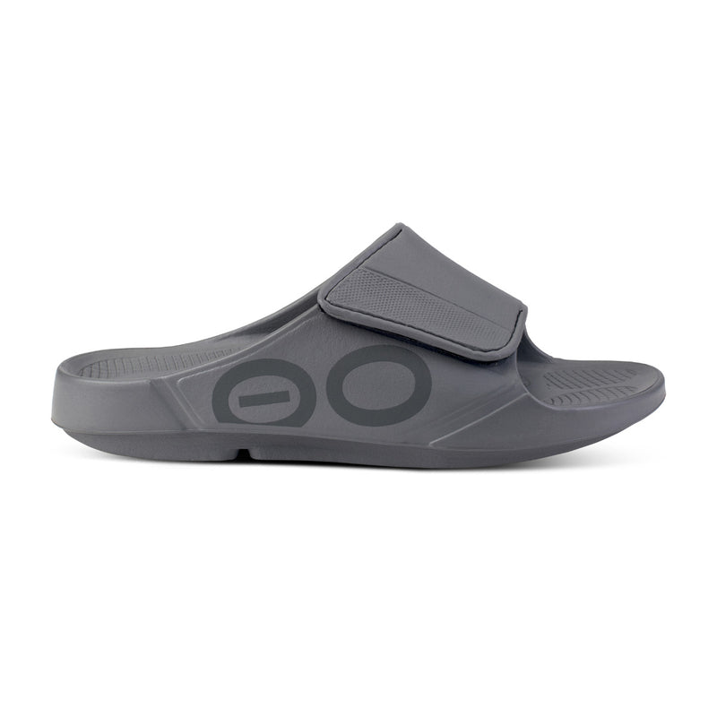 OOFOS Women's OOahh Sport Flex Slide - Slate
