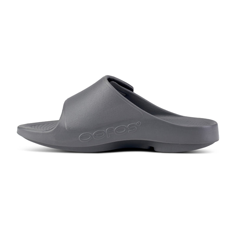 OOFOS Women's OOahh Sport Flex Slide - Slate