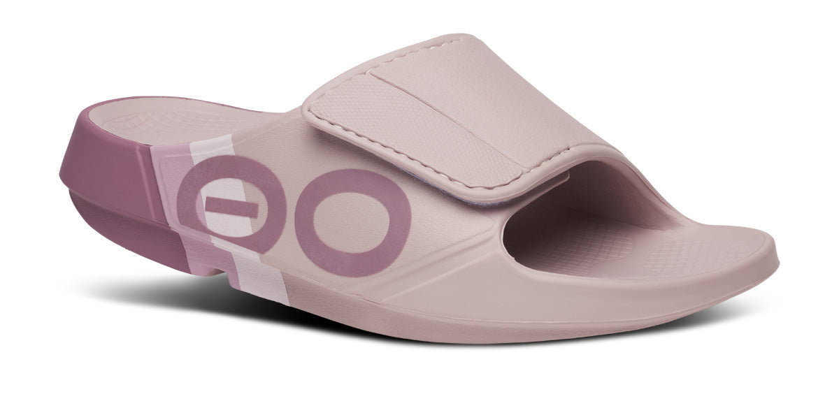 OOFOS Women&#39;s OOahh Sport Flex LTD Edition Slide - Orchid Rally