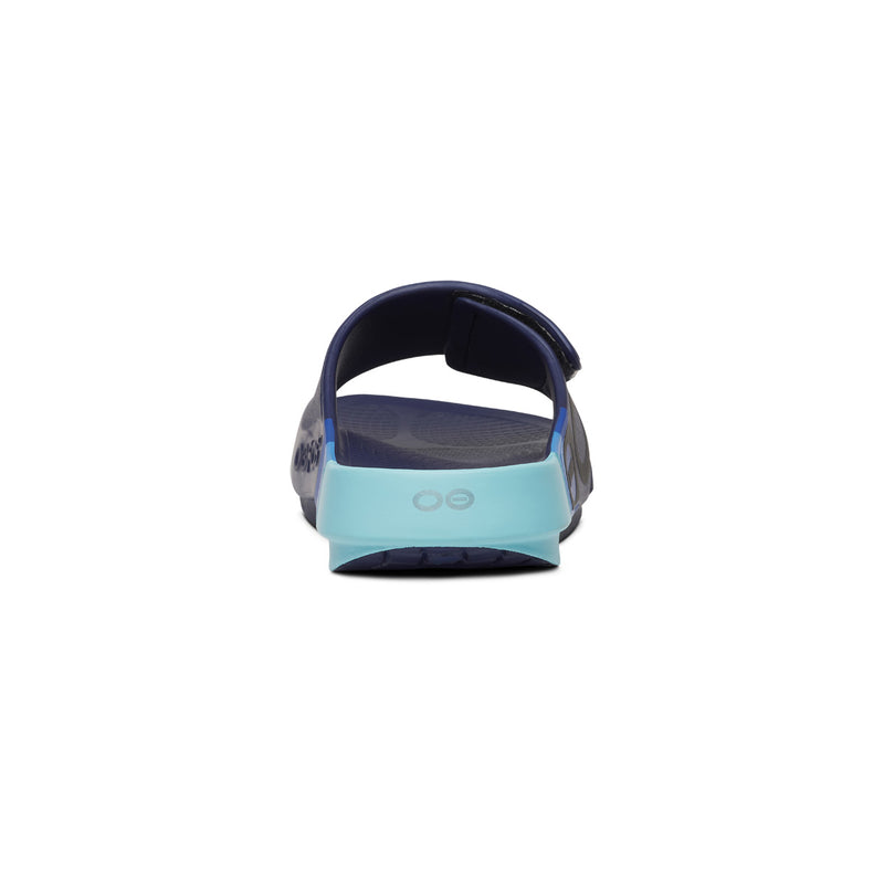 OOFOS Women's OOahh Sport Flex LTD Edition Slide - Sky Rally
