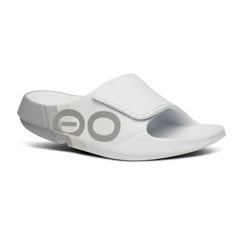 OOFOS Women's OOahh Sport Flex LTD Edition Slide - Smoke Rally