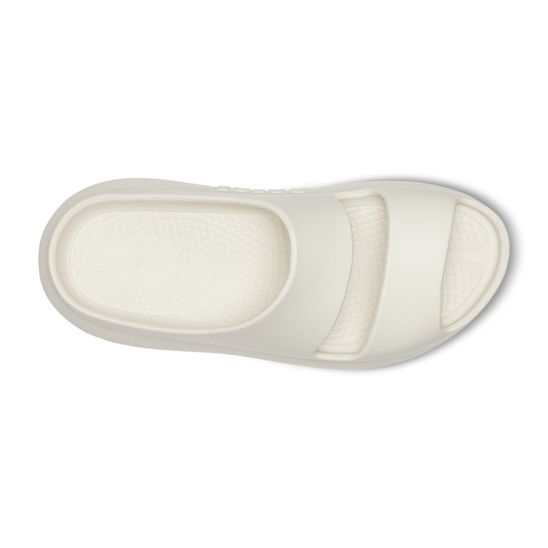 OOFOS Women's OOyea PLUS - Chalk