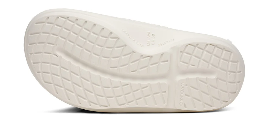 OOFOS Men's OOahh Plus - Chalk