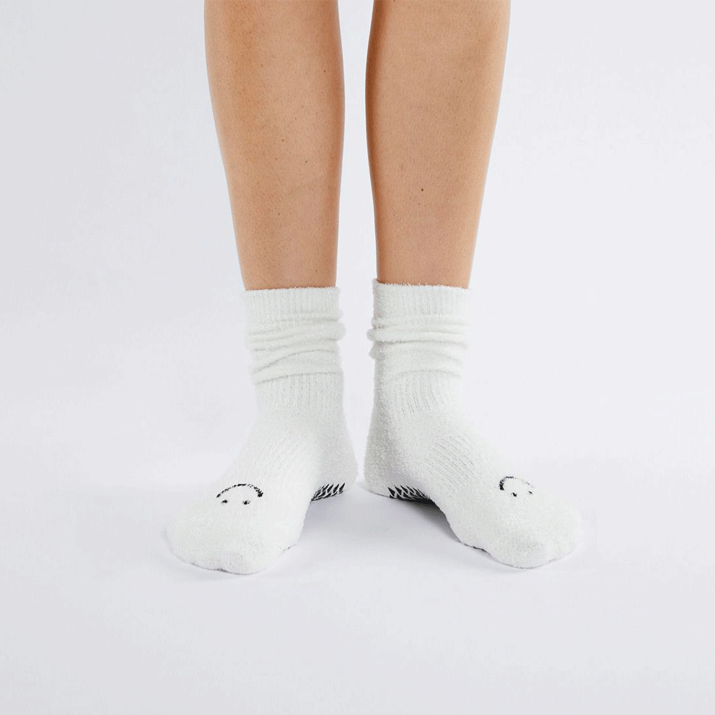 Pointe Studio Happy Cloud Crew Grip Sock