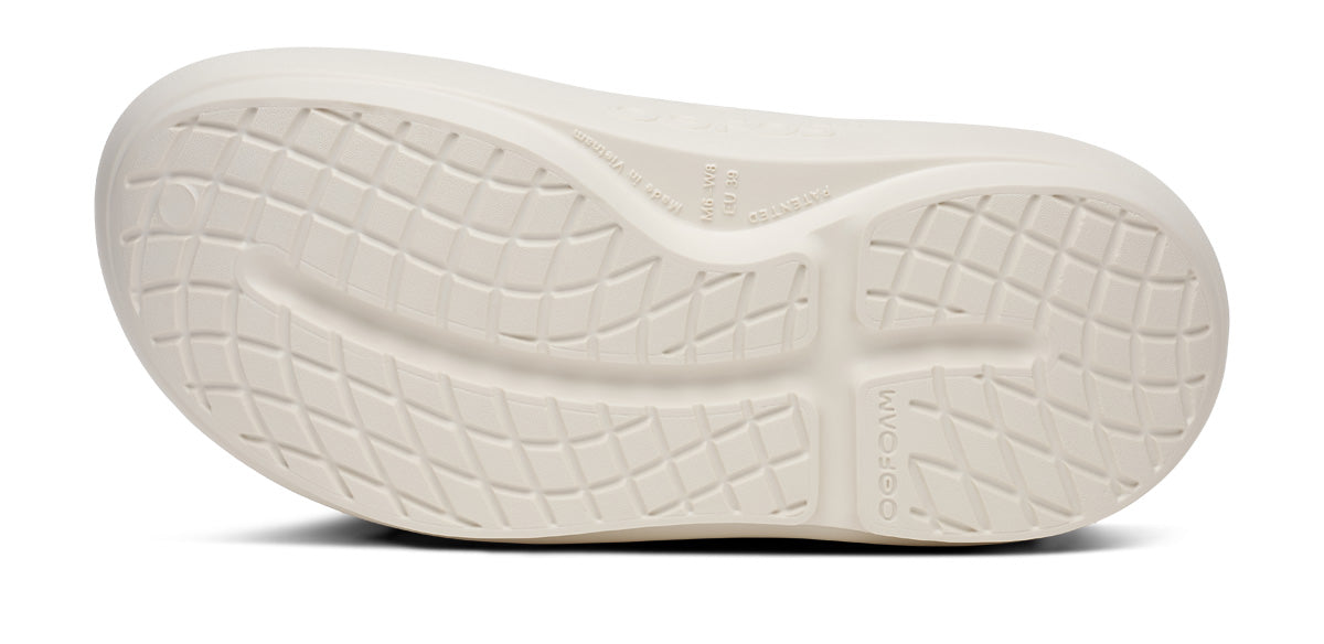OOFOS Men's OOcloog PLUS - Chalk