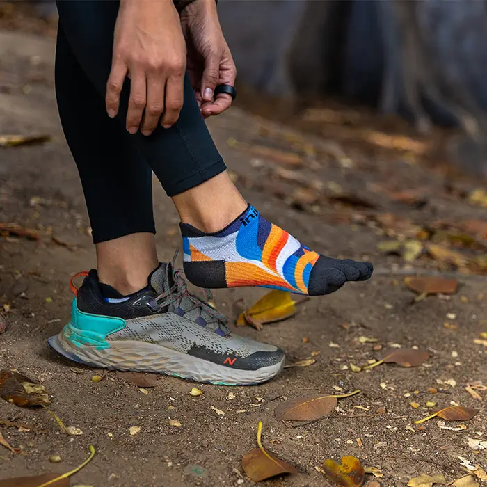 Injinji SPECTRUM Womens Run Lightweight No-Show