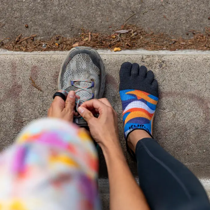 Injinji SPECTRUM Womens Run Lightweight No-Show