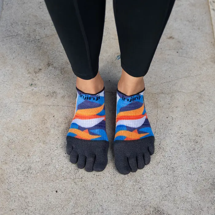 Injinji SPECTRUM Womens Run Lightweight No-Show
