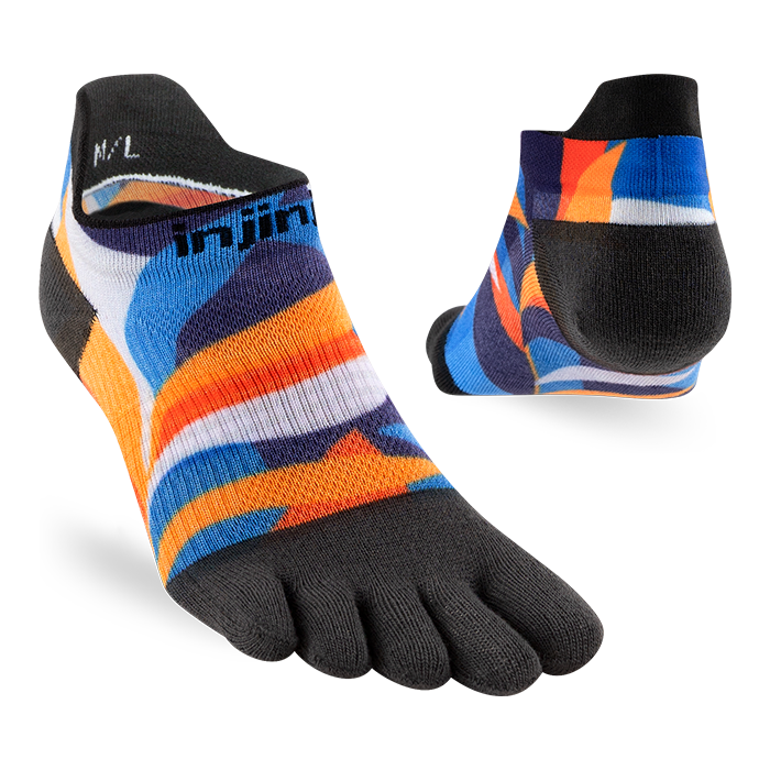 Injinji SPECTRUM Womens Run Lightweight No-Show