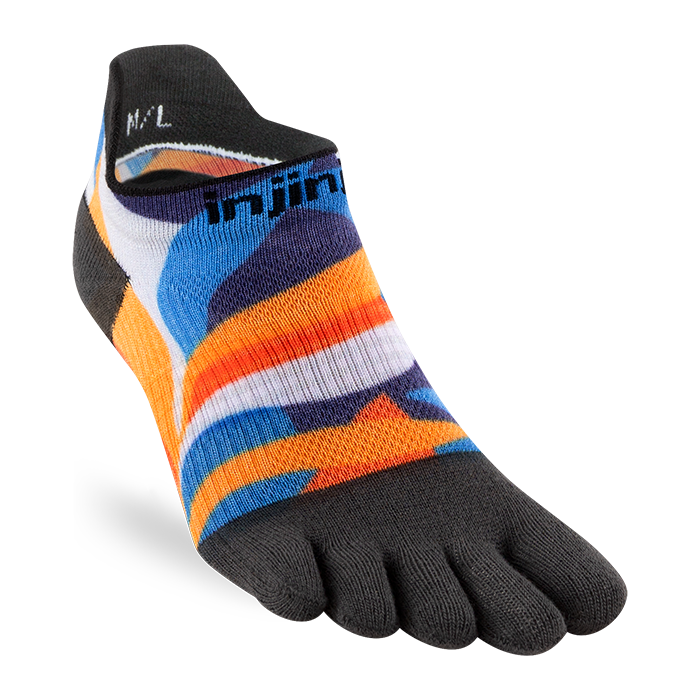 Injinji SPECTRUM Womens Run Lightweight No-Show