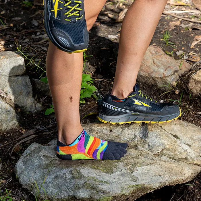 Injinji SPECTRUM Womens Run Lightweight No-Show