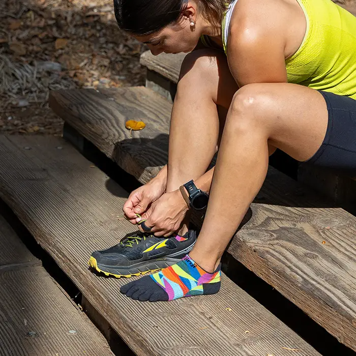 Injinji SPECTRUM Womens Run Lightweight No-Show