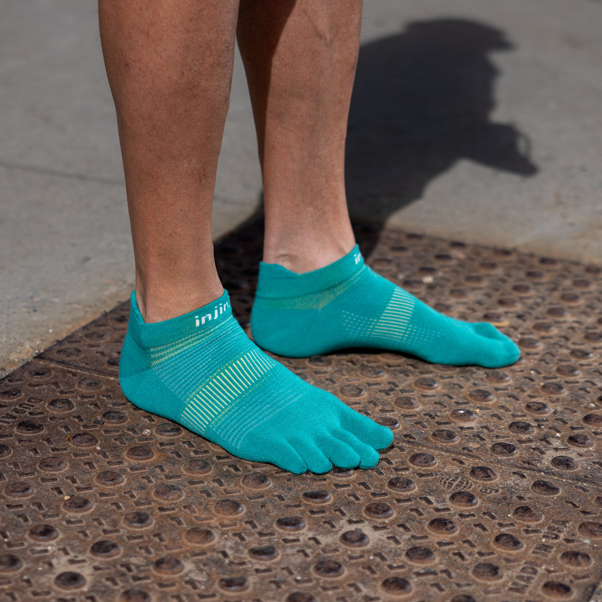Injinji RUN Lightweight No-Show Running Socks