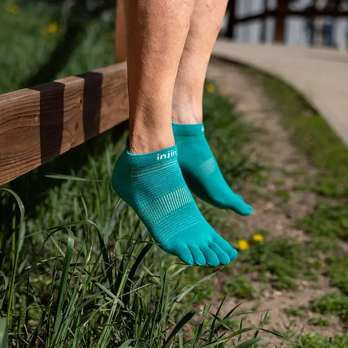 Injinji RUN Lightweight No-Show Running Socks