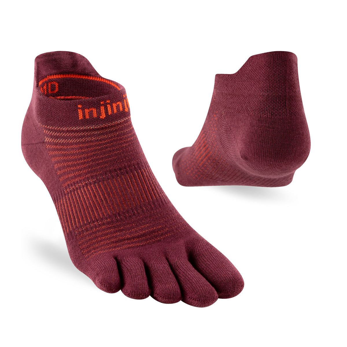 Injinji RUN Lightweight No-Show Running Socks