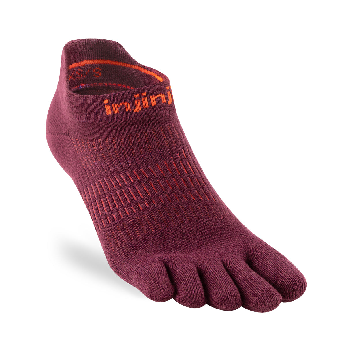 Injinji RUN Womens Lightweight No-Show Running Socks