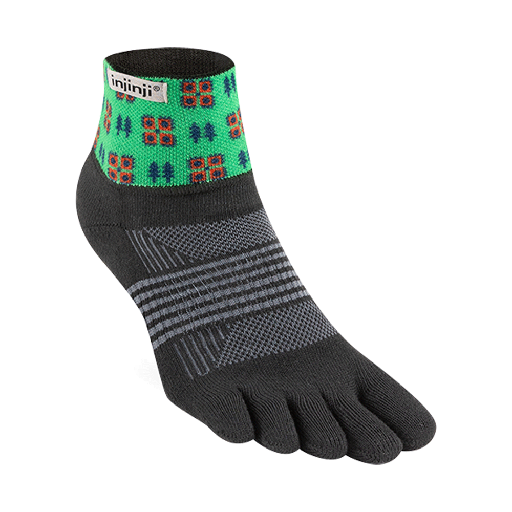 Injinji Artist Designed Women&#39;s Mini-Crew Toesocks