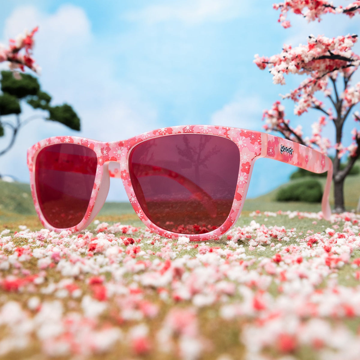 goodr OG Sunglasses - Sakura Showtime