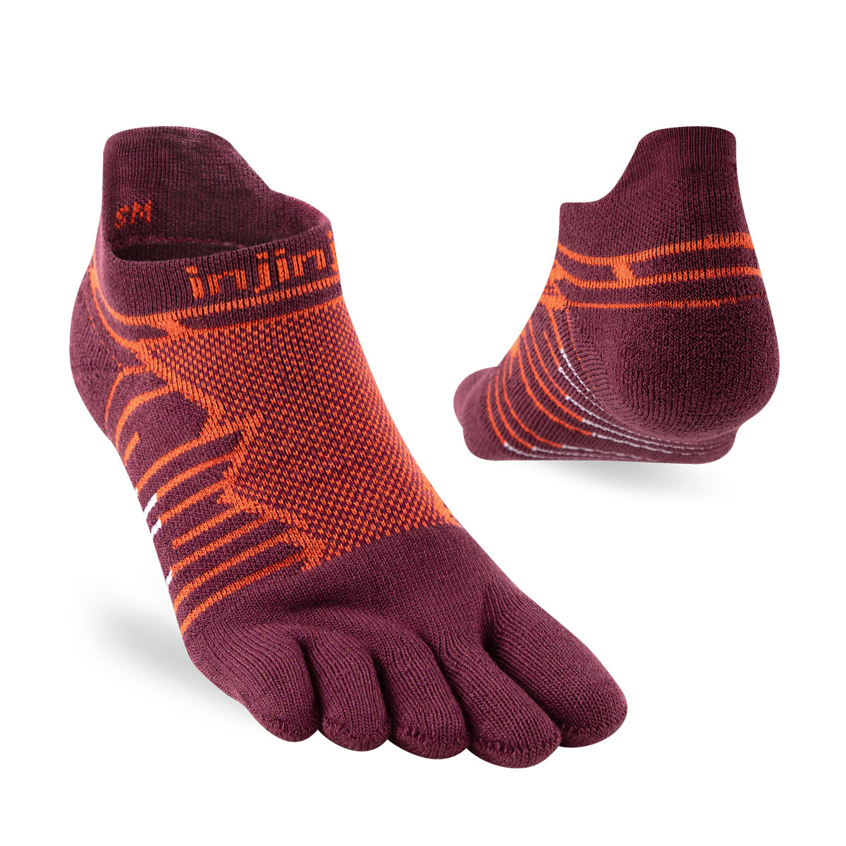 Injinji Ultra Run No Show Running Socks