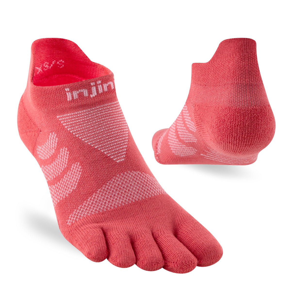 Injinji Womens Specific Ultra Run No Show Running Socks